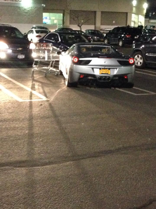 Illustration for article titled Ferrari Asshat Parking ALERT! (with bonus revenge footage)